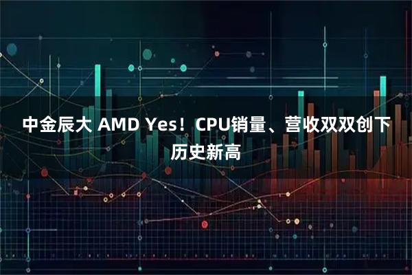 中金辰大 AMD Yes！CPU销量、营收双双创下历史新高